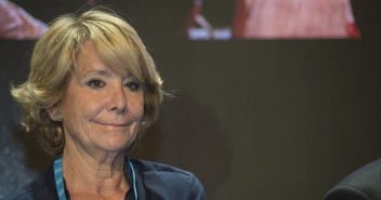 La presidenta del PP de Madrid, Esperanza Aguirre