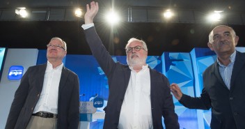 Cañete junto a Valcarcel en el acto celebrado en Murcia 