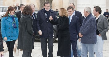 Mariano Rajoy y María Dolores de Cospedal en La Granja