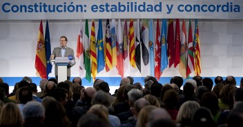 El presidente del Gobierno y del Partido Popular, Mariano Rajoy