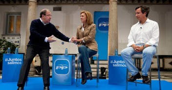 Herrera, Cospedal y Floriano en el foro popular Juntos Salimos