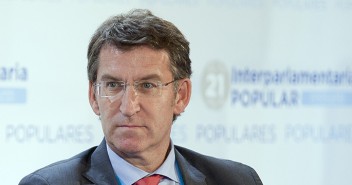 El presidente de la Xunta de Galicia, Alberto Núñez Feijóo