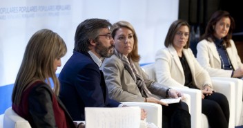 Mesa de debate en las jornadas 