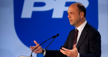 Angelino Alfano, ministro del Interior de Italia, en las Jornadas 