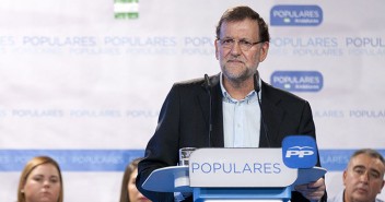 Mariano Rajoy durante su intervención