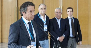 Intervención de Carlos Floriano presentando la Convención Nacional del Partido Popular