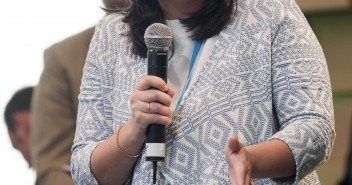 Beatriz Jurado en la su intervención en la Convención 