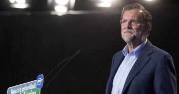 El presidente del Gobierno y del Partido Popular, Mariano Rajoy