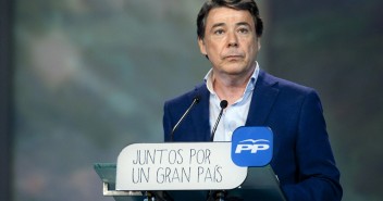 Ignacio González durante su intervención en la clausura