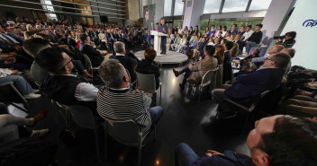 Alberto Núñez Feijóo acto Logroño