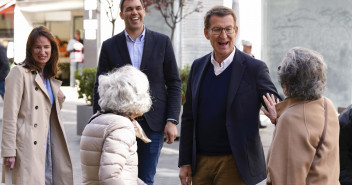 Alberto Núñez Feijóo visita Tudela