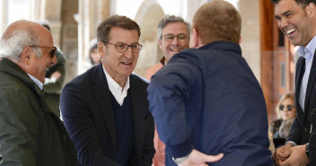 Alberto Núñez Feijóo visita Tudela