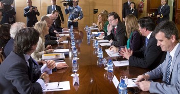 Mariano Rajoy se reúne con miembros del observatorio de la familia, Family Watch