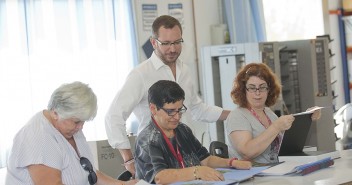 Javier Maroto visita el centro especial de trabajo de la Torxa (Lleida)