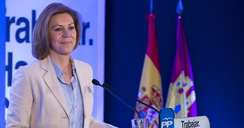 La secretaria general del Partido Popular, María Dolores de Cospedal