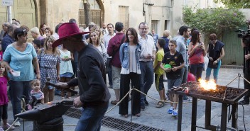 Andrea Levy visita el municipio barcelonés de Esplugues de Llobregat