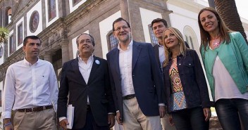 Mariano Rajoy en San Cristóbal de La Laguna (Tenerife)