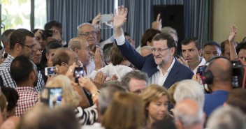 Mariano Rajoy en San Cristóbal de La Laguna (Tenerife)