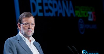 Mariano Rajoy en un momento de su discurso