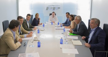 Mariano Rajoy preside la reunión del Comité de Dirección del PP