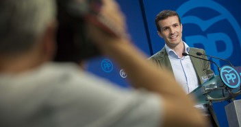 El vicesecretario de Comunicación del PP, Pablo Casado