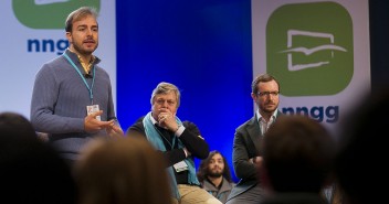 Javier Dorado durante su intervención el Foro de NN.GG