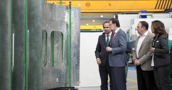 Mariano Rajoy visita la empresa MASA