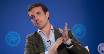 El vicesecretario de Comunicación del PP, Pablo Casado