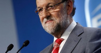 Mariano Rajoy durate la rueda de prensa