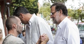 Mariano Rajoy visita Badalona con Xavier Garcia Albiol