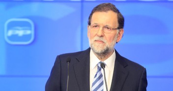 Mariano Rajoy durante su discurso