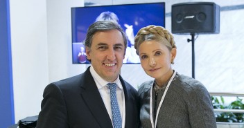 José Ramón García-Hernandez con Yulia Timoshenko