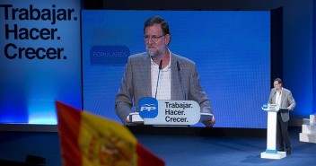 El presidente del Gobierno y del Partido Popular, Mariano Rajoy