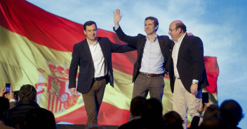 Pablo Casado en la presentación de Sebastián Pérez como candidato a la alcaldía de Granada