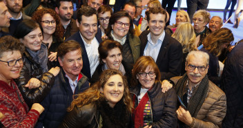 Pablo Casado en la presentación de Sebastián Pérez como candidato a la alcaldía de Granada