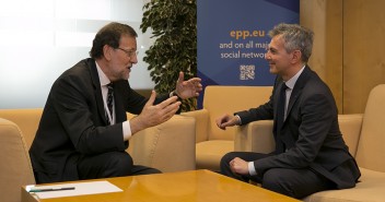 Mariano Rajoy con Giorgeva