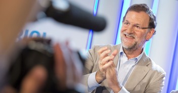 Mariano Rajoy en el acto de Lleida