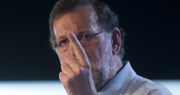 El presidente del Gobierno y del Partido Popular, Mariano Rajoy