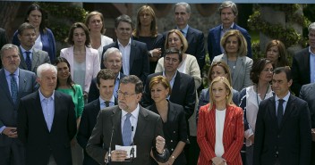 Mariano Rajoy durante su intervención 