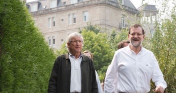 Mariano Rajoy visita el municipio pontevedrés de Mondariz Balneario