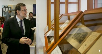 Mariano Rajoy en el Museo Centro Cervantino de El Toboso