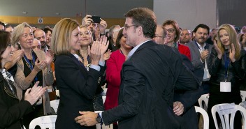 María Dolores de Cospedal con Alberto Núñez Feijóo 