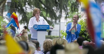 Mª Dolores Cospedal clausura el acto de balance de dos años de gobierno de Cifuentes en Madrid