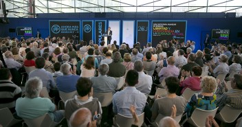 Mariano Rajoy durante su intervención en el Foro #DiálogosEuskadi