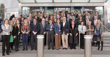 Foto de familia delegación española