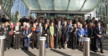 Foto de familia con Mariano Rajoy