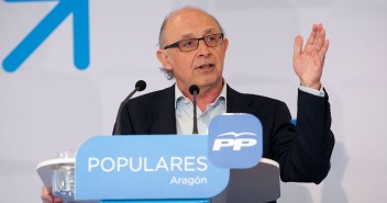 Cristóbal Montoro en Zaragoza