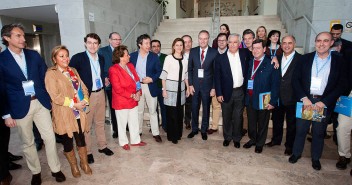 Foto de grupo en la Inauguración de la 21 Intermunicipal Popular