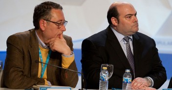 alcalde de Oviedo, Agustín Iglesias y el alcalde de Almagro, Luis Maldonado