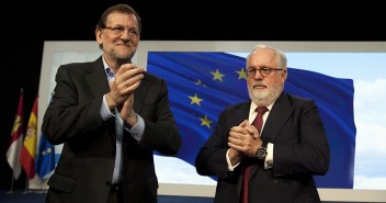 Mariano Rajoy con Miguel Arias Cañete